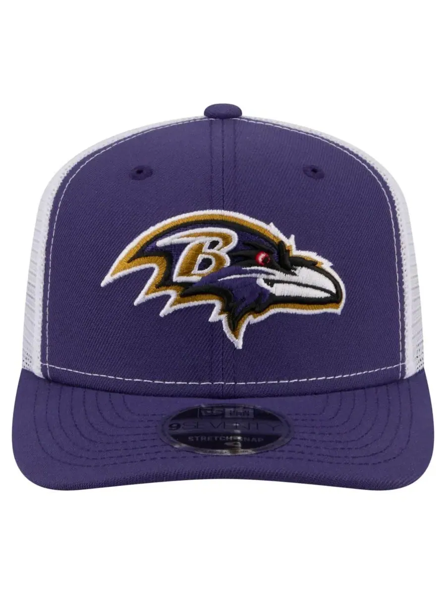 Бейсболка New Era 9SEVENTY Trucker — изображение 5 из 5, фиолетовый