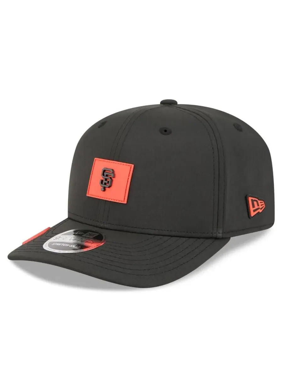 Кепка 9SEVENTY с полукруглым козырьком, с принтом San Francisco Giants 2026 Clubhouse New Era