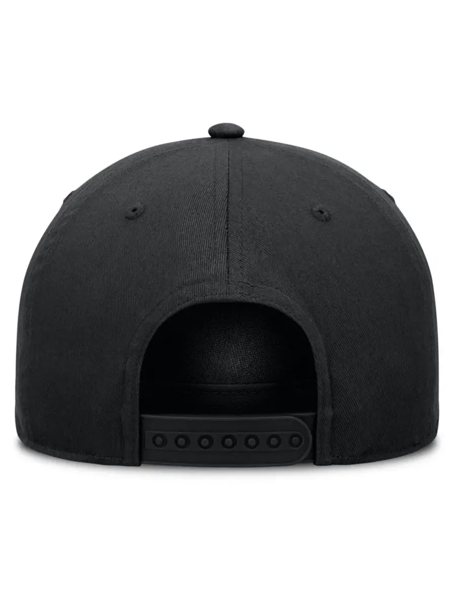 Бейсболка Nike Rise Dri-FIT A-Frame — изображение 4 из 5, черный серый