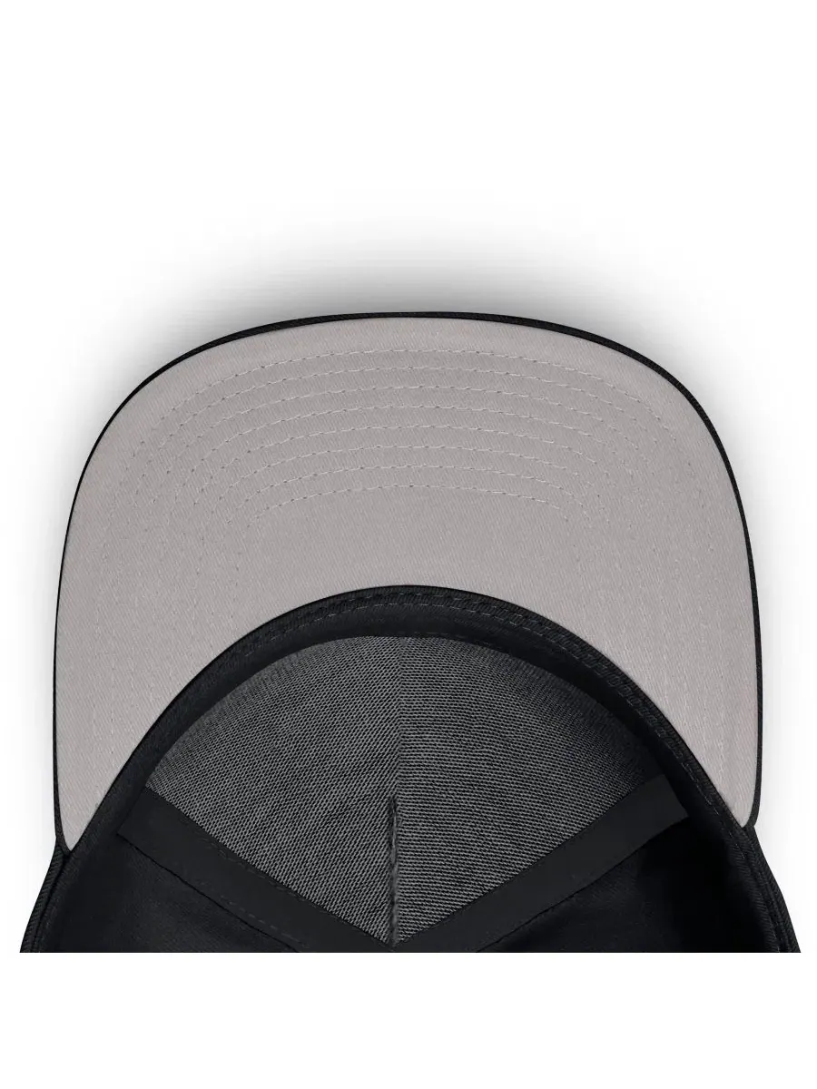 Бейсболка Nike Rise Dri-FIT A-Frame — изображение 5 из 5, черный серый
