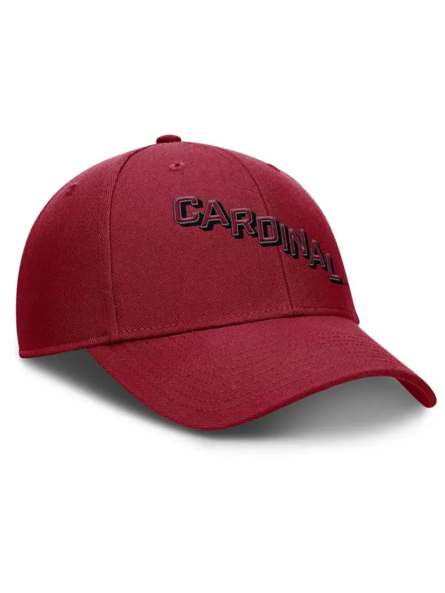 Кепка Nike с вышивкой Stanford Cardinal — изображение 3 из 4, красный