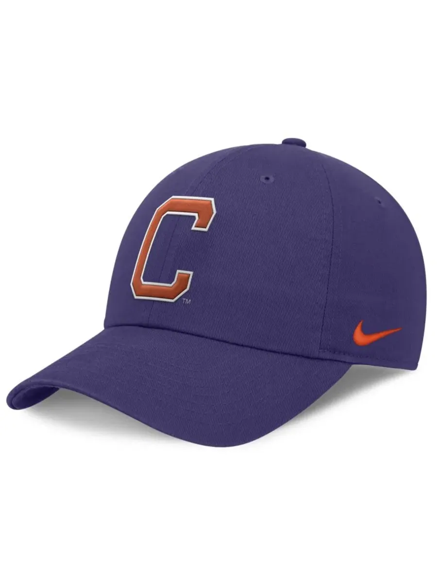 Кепка Nike Club с вышитым логотипом Clemson Tigers