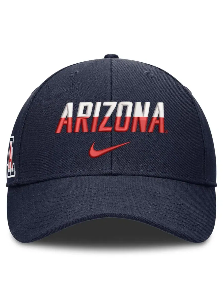 Кепка с вышивкой Arizona Wildcats Nike — изображение 2 из 4, темно-синий