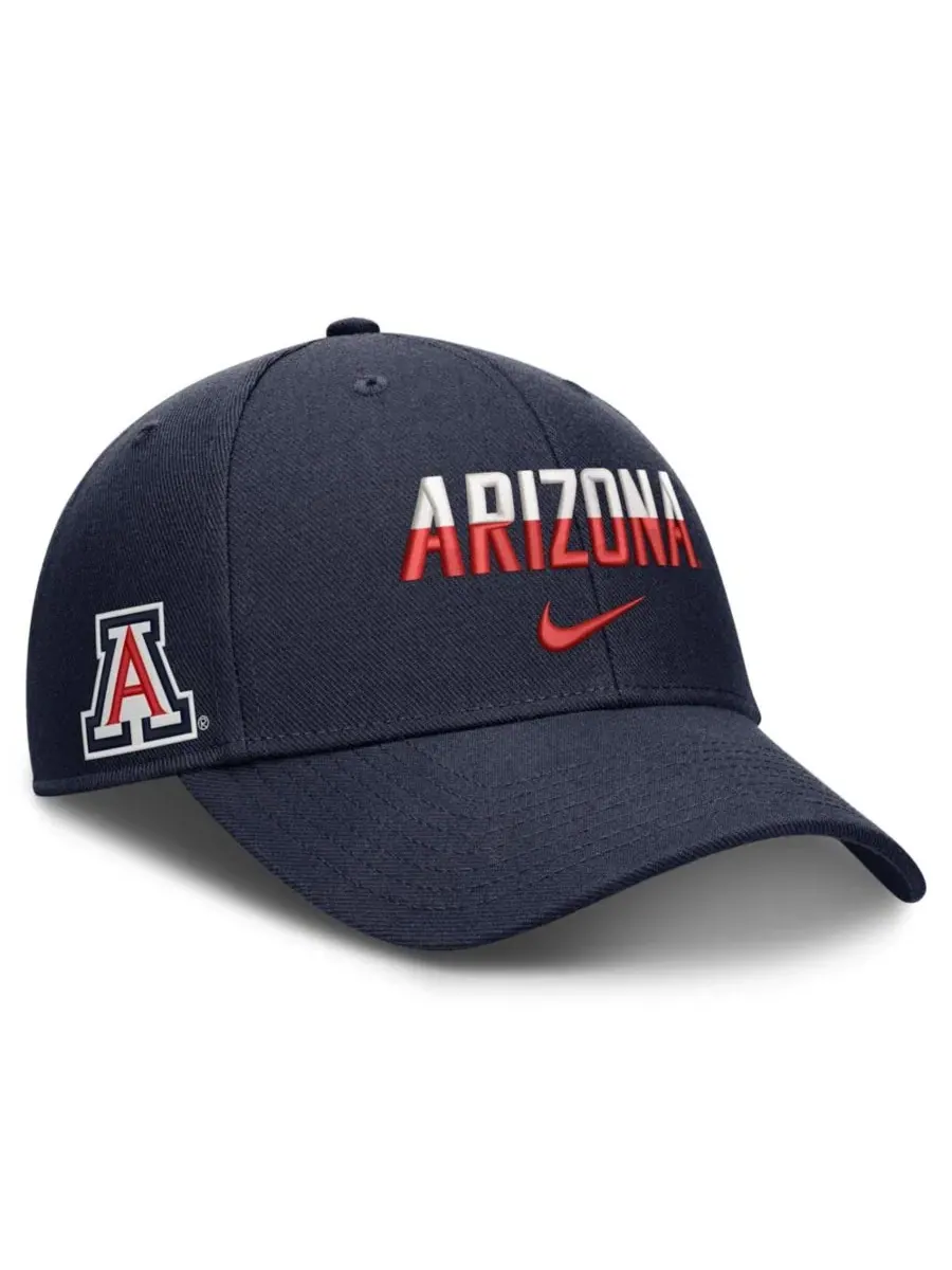 Кепка с вышивкой Arizona Wildcats Nike — изображение 3 из 4, темно-синий