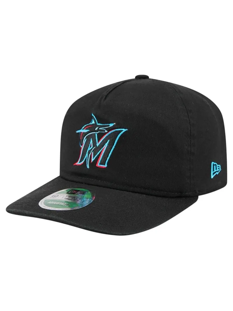 Бейсболка Miami Marlins 19TWENTY с регулируемым размером New Era