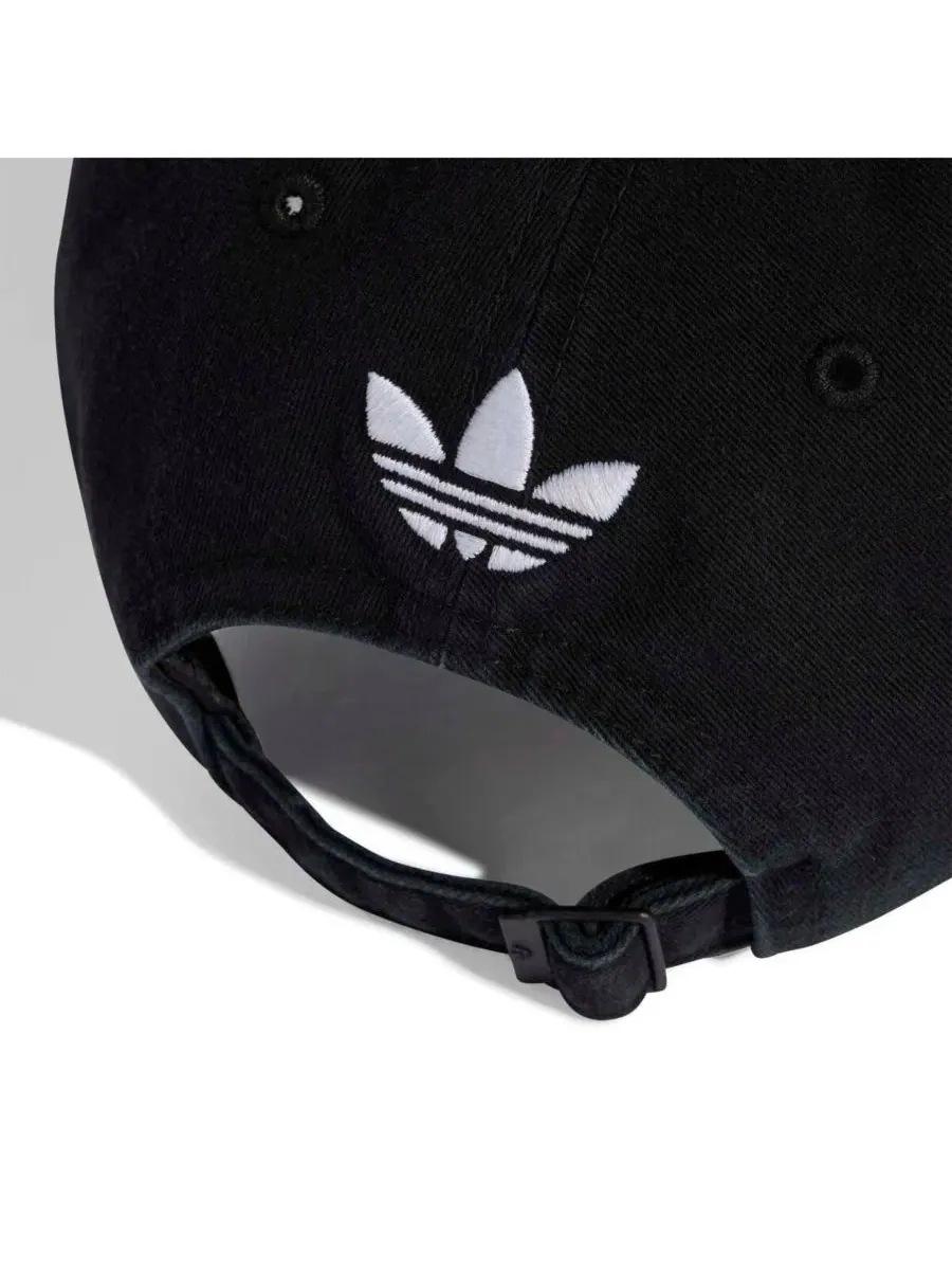 Кепка-дад с вышивкой сборной Бельгии adidas — изображение 4 из 4, черный