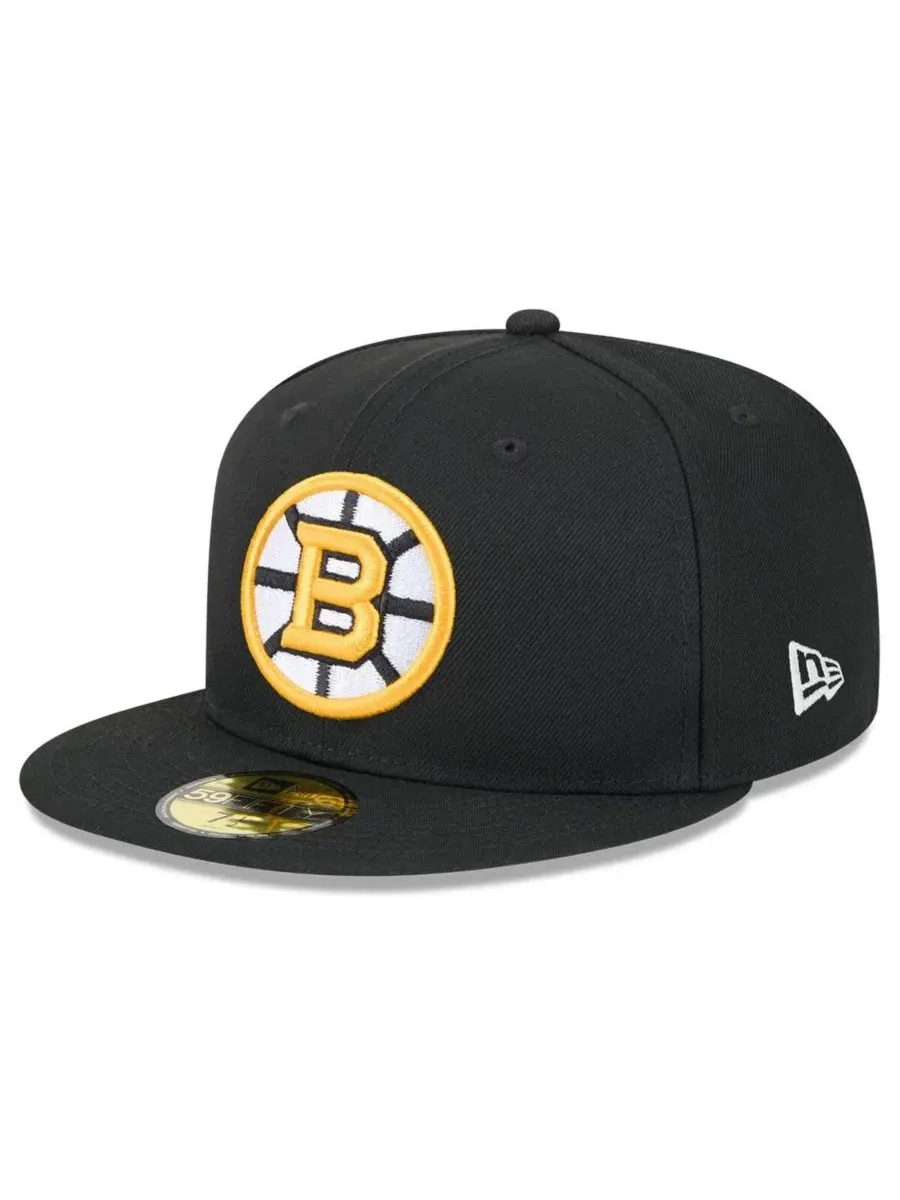 Кепка с высокой тульей New Era, Boston Bruins Core 59FIFTY