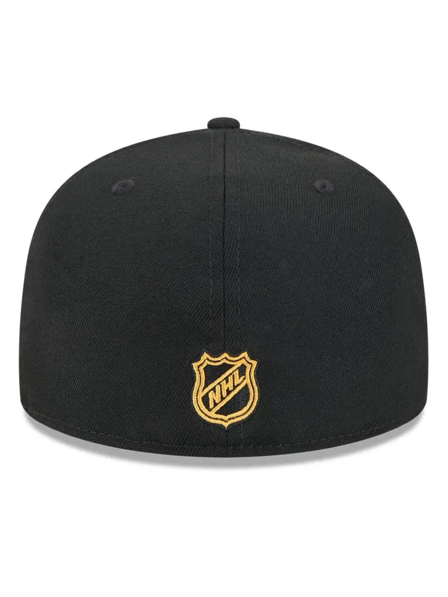 Кепка с высокой тульей New Era, Boston Bruins Core 59FIFTY — изображение 2 из 4, черный