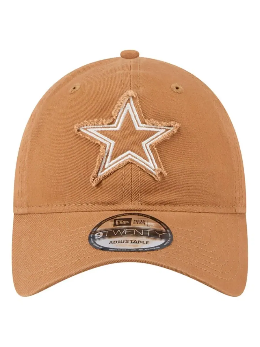Кепка с вышитым логотипом Dallas Cowboys Stamp 9TWENTY New Era — изображение 2 из 5, коричневый
