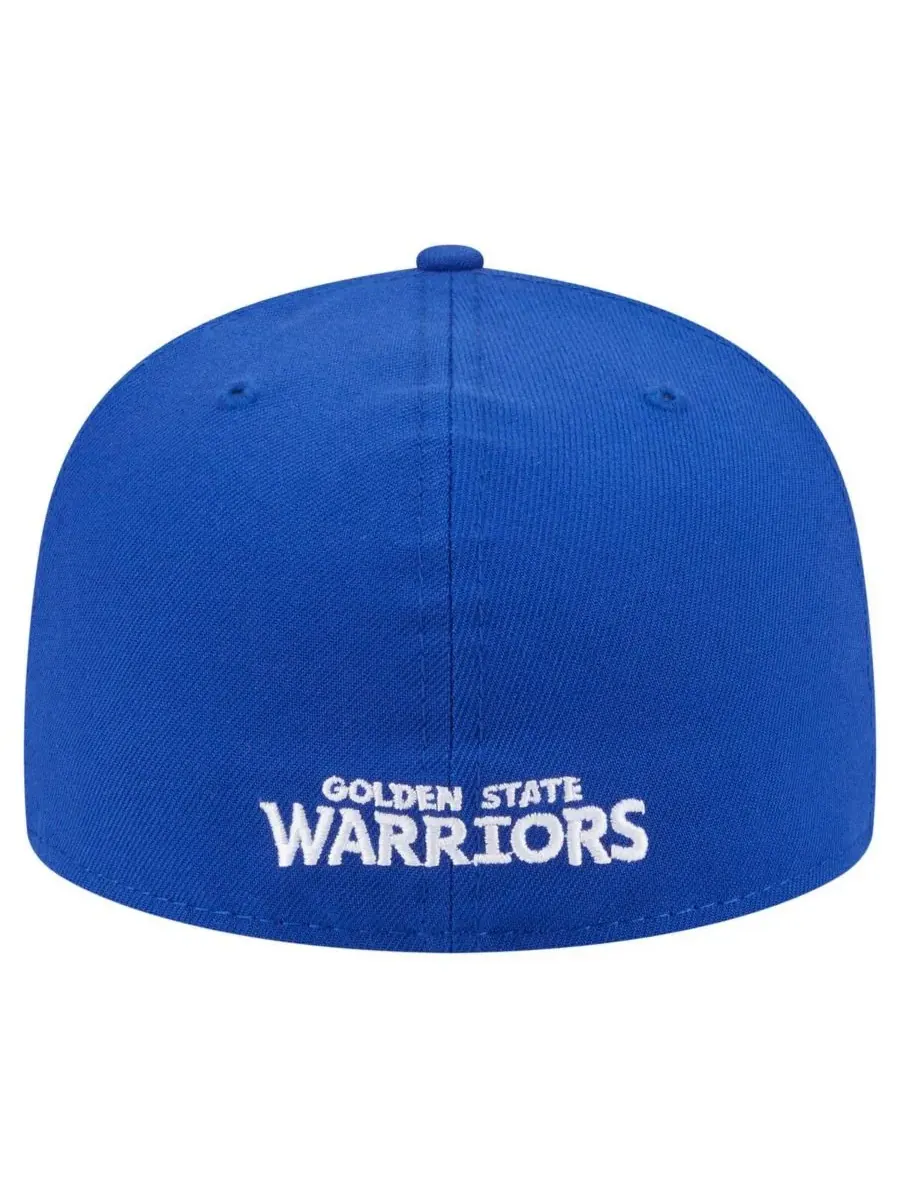 New Era Мужская бейсболка Royal Golden State Warriors Deceptor 59FIFTY Fitted Hat — изображение 2 из 5, королевский