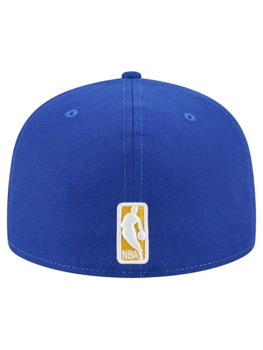 New Era Мужская кепка Golden State Warriors Repeat 59Fifty белого/королевского цвета — изображение 4 из 5, белый