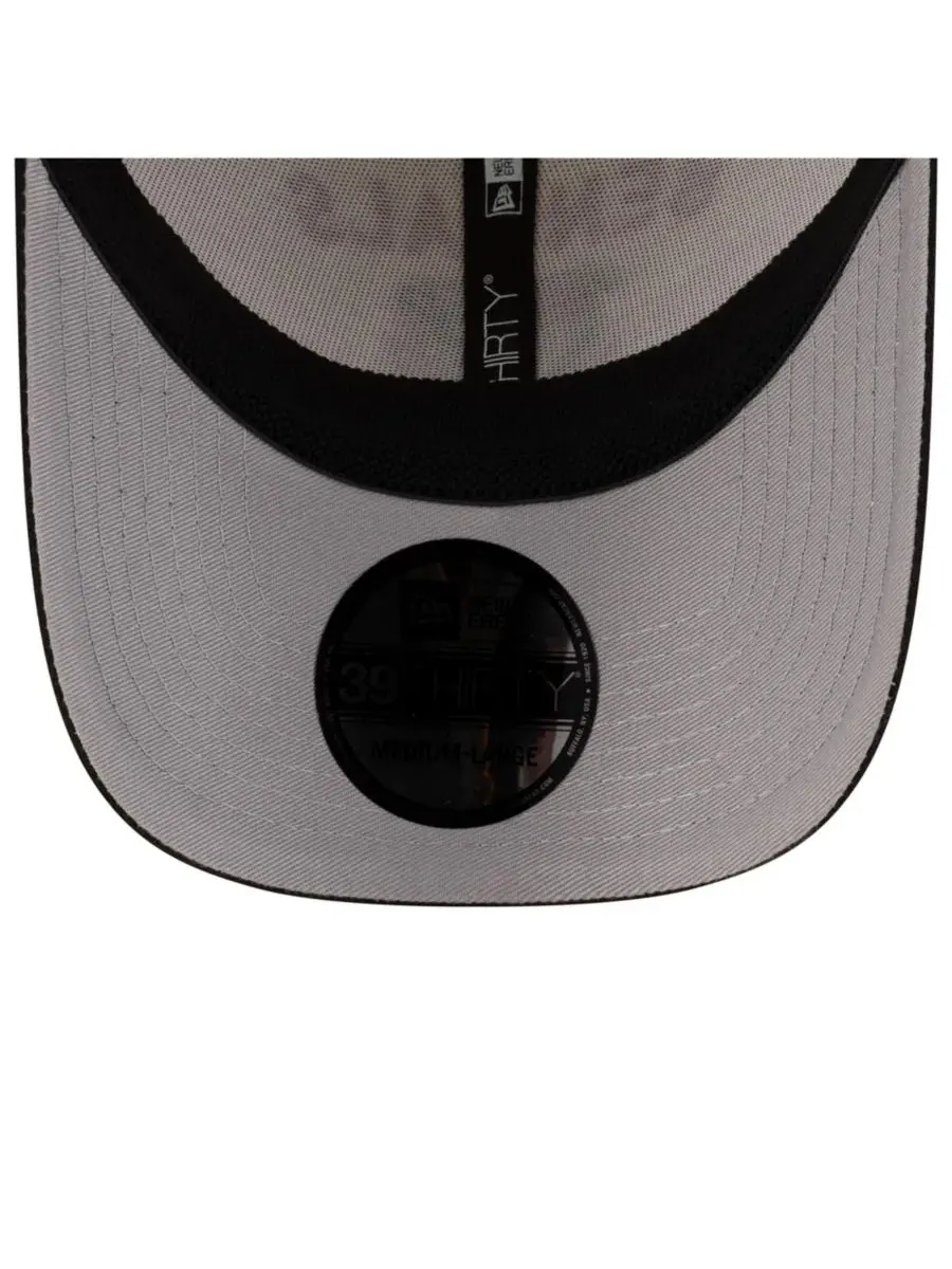 New Era Мужская кепка Cincinnati Bengals 39THIRTY Flex кремового/черного цвета с символикой драфта — изображение 2 из 5