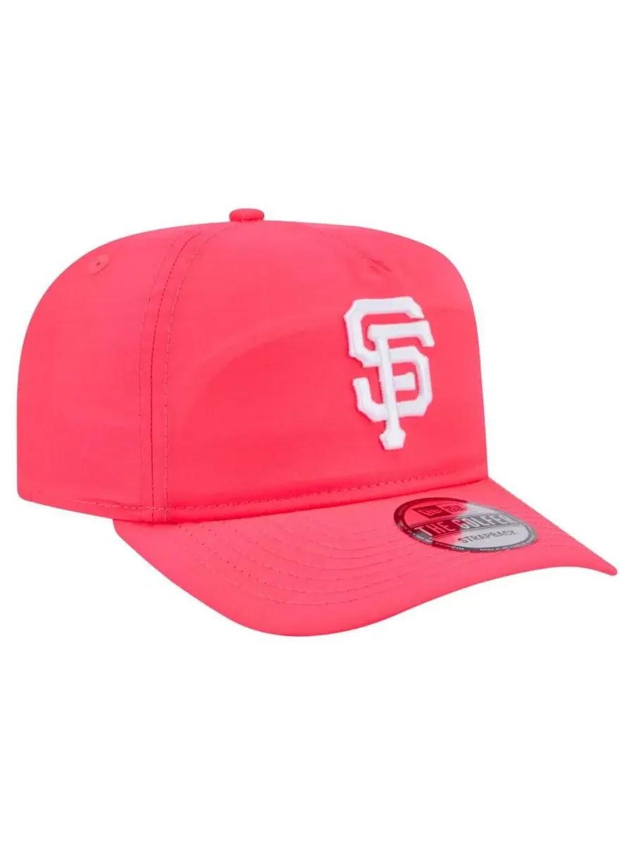 New Era Мужская розовая регулируемая кепка для гольфа San Francisco Giants Everyday Golfer — изображение 3 из 4, розовый