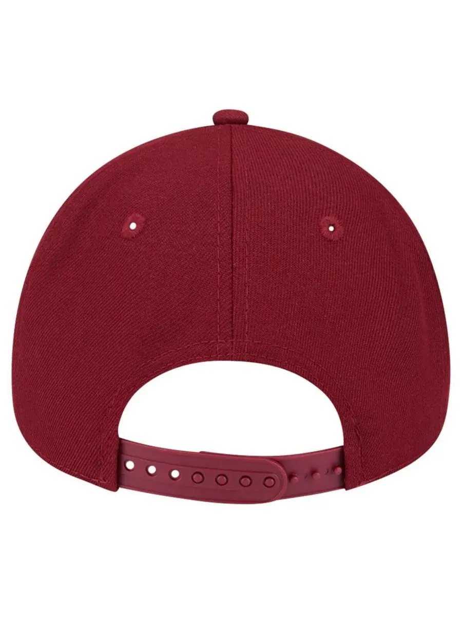 New Era Мужская бордовая регулируемая кепка Colorado Avalanche Core A-Frame 9FORTY — изображение 2 из 5, бордовый