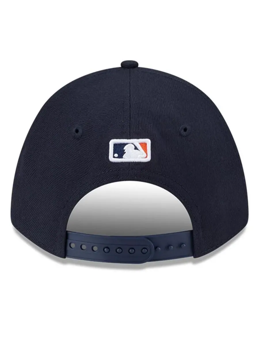 New Era Мужская темно-синяя бейсболка Houston Astros Player Replica 9FORTY с регулируемым размером — изображение 3 из 5