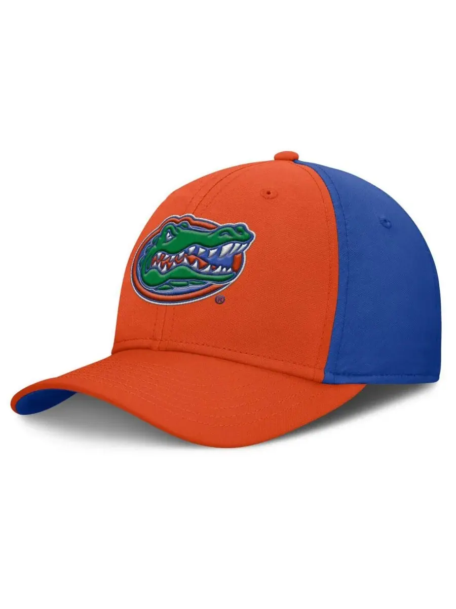 Jordan Мужская оранжево-королевская бейсболка Florida Gators 2025 Sideline Rise Local Performance
