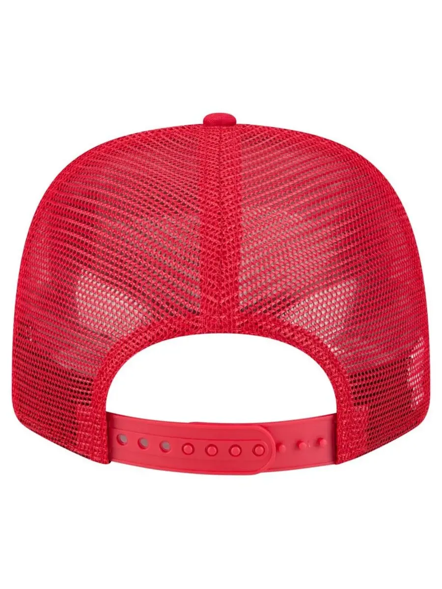 New Era Мужская красная бейсболка Maryland Terrapins Primary 9SEVENTY Trucker с эластичными — изображение 4 из 4, красный