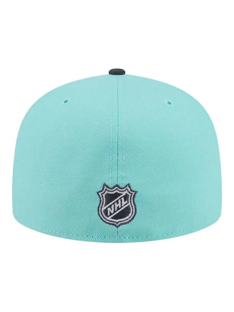 Кепка мужская с вышитым логотипом Chicago Blackhawks New Era — изображение 4 из 5, темно-серый