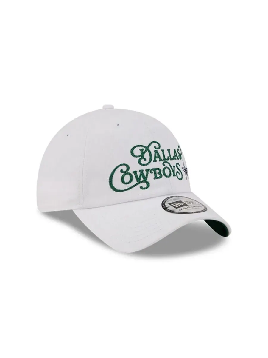 Кепка Dallas Cowboys Golf Course Casual Classic Adjustable New Era — изображение 3 из 5, белый