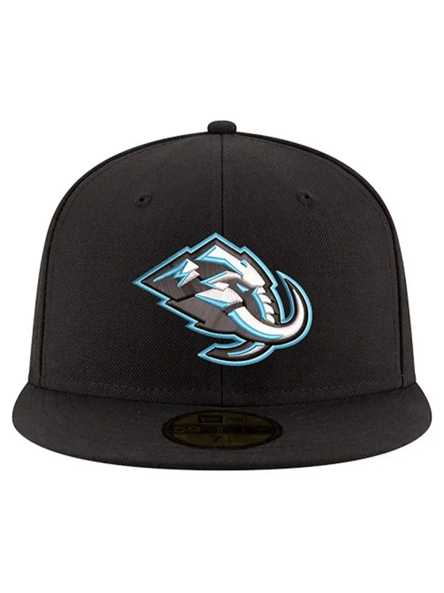 Кепка New Era Core 59FIFTY с вышивкой Utah Mammoth — изображение 2 из 4, черный