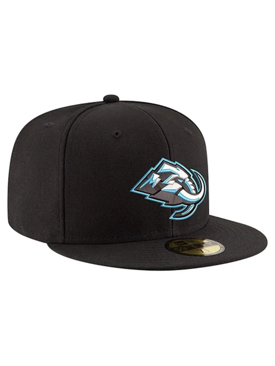 Кепка New Era Core 59FIFTY с вышивкой Utah Mammoth — изображение 3 из 4, черный