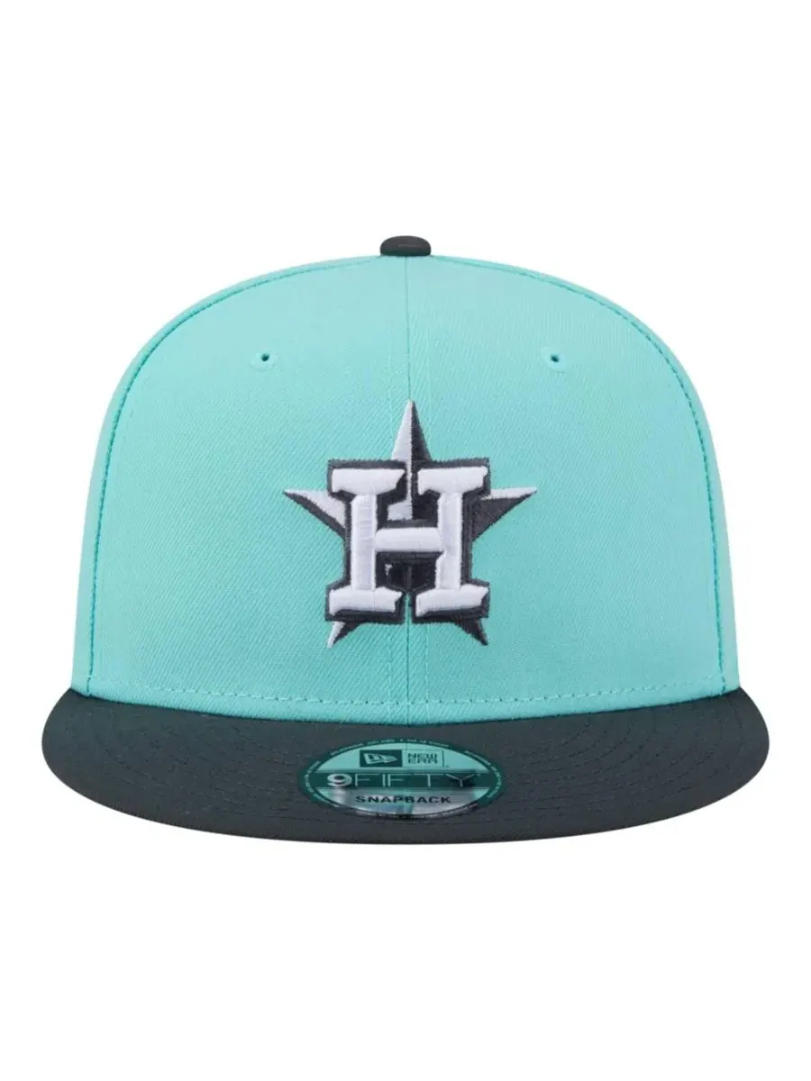 Бейсболка New Era Houston Astros Color Pack 9FIFTY Snapback — изображение 2 из 5, темно-серый