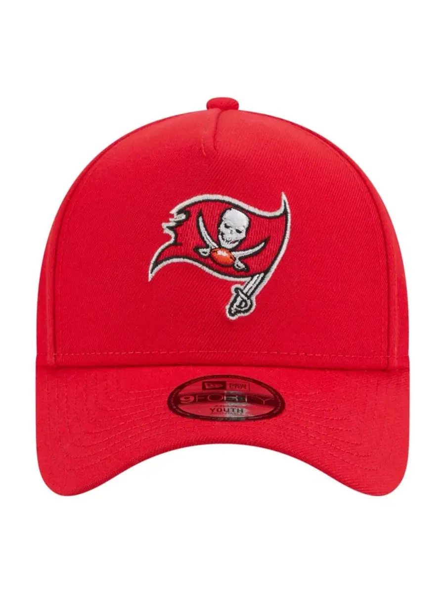 Бейсболка с вышитым логотипом Tampa Bay Buccaneers New Era — изображение 2 из 7, красный