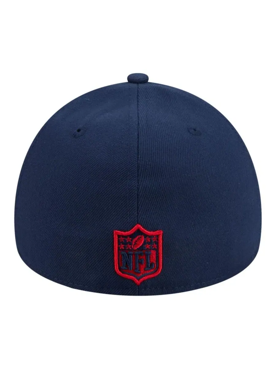 Кепка с козырьком New Era New England Patriots A-Frame 59FORTY — изображение 3 из 5, темно-синий