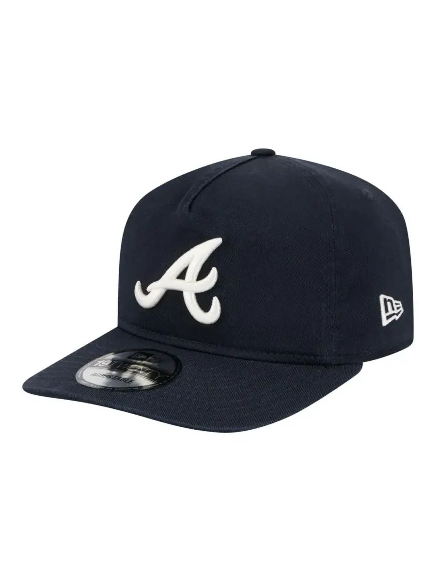 Мужская темно-синяя кепка Atlanta Braves Championship 19TWENTY с регулируемым размером New Era — изображение 3 из 5
