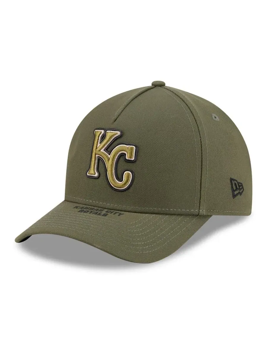 Кепка New Era 2026 Armed Forces Day 9FORTY M-Crown Adjustable Hat — изображение 4 из 5, оливковый