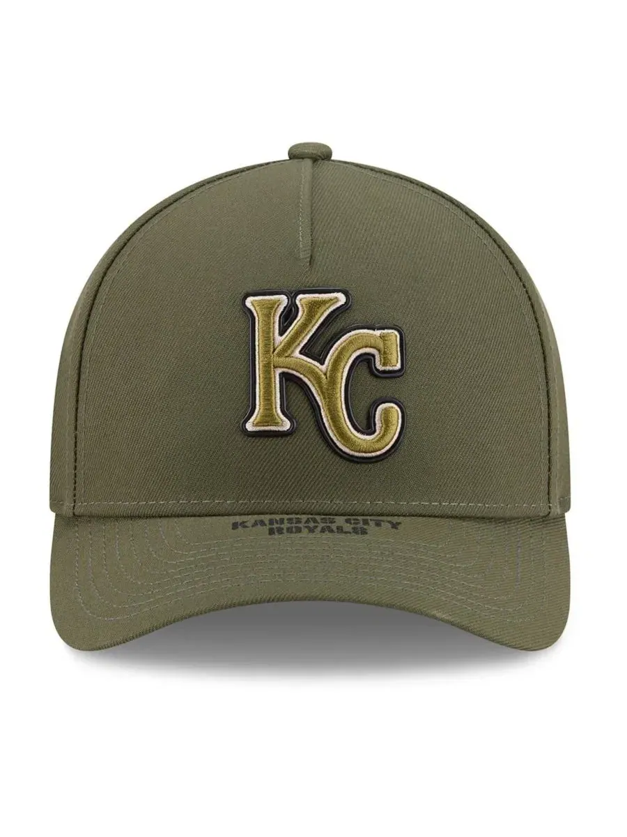Кепка New Era 2026 Armed Forces Day 9FORTY M-Crown Adjustable Hat — изображение 5 из 5, оливковый