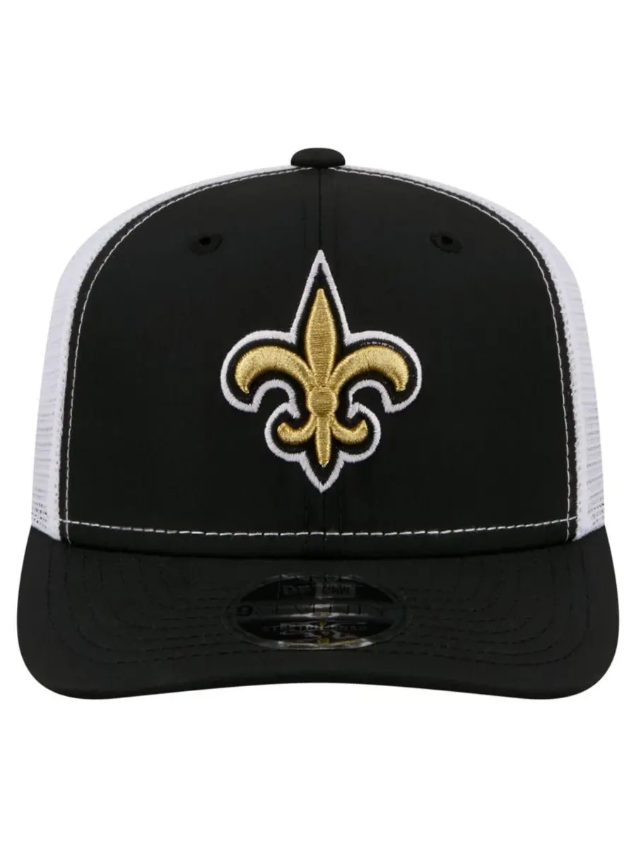Кепка-тракер New Orleans Saints 9SEVENTY New Era — изображение 2 из 7, черный
