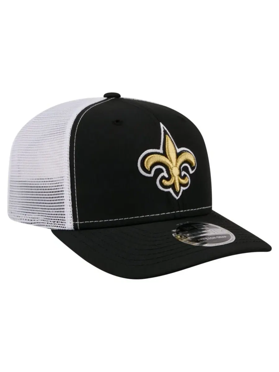 Кепка-тракер New Orleans Saints 9SEVENTY New Era — изображение 3 из 7, черный