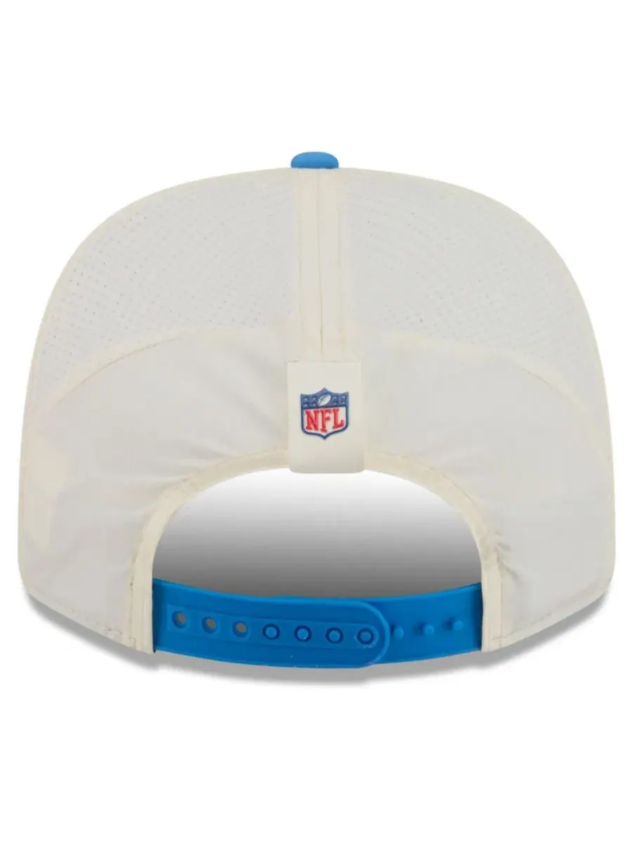 Кепка с козырьком Los Angeles Chargers 2026 NFL Training Camp 9SEVENTY New Era — изображение 4 из 5, кремовый синий