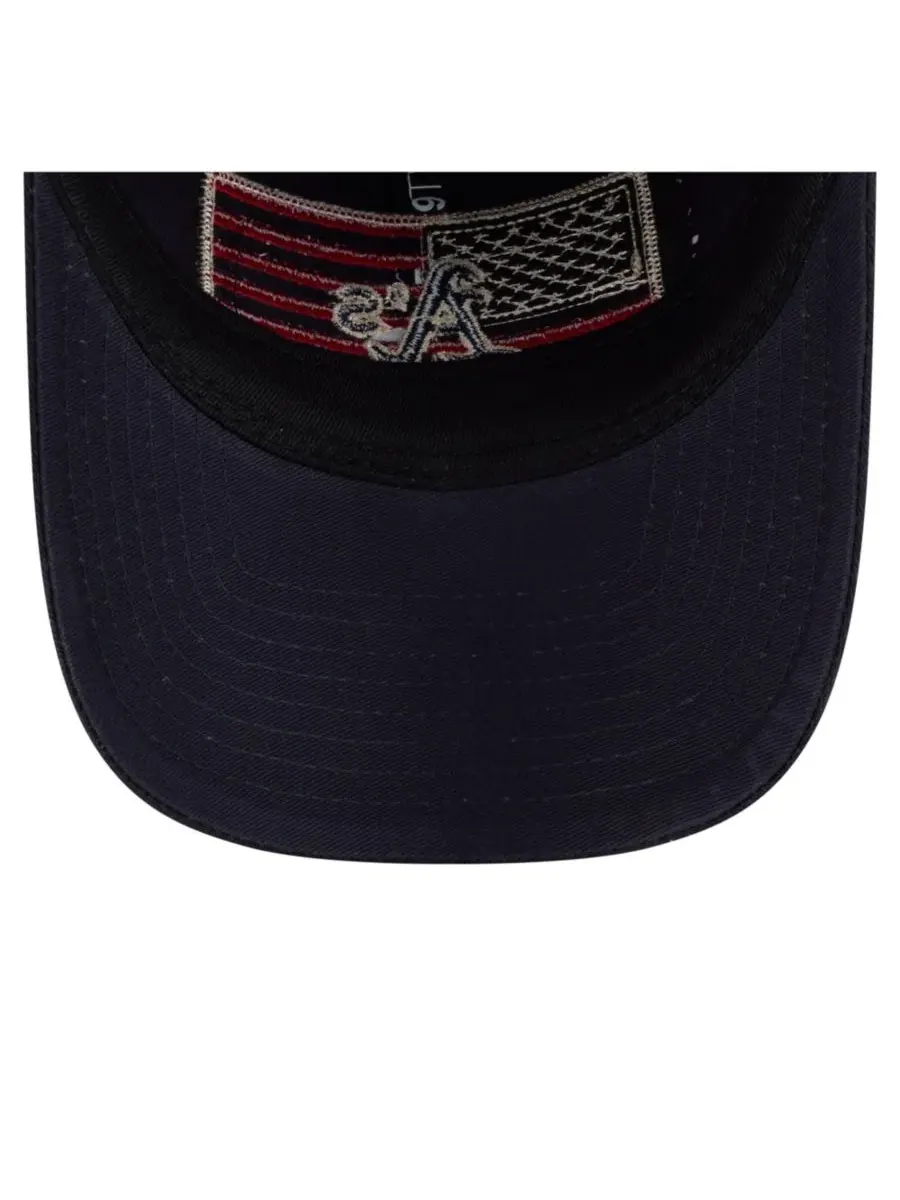 Кепка с вышивкой Americana Flag 9TWENTY New Era — изображение 2 из 5, темно-синий
