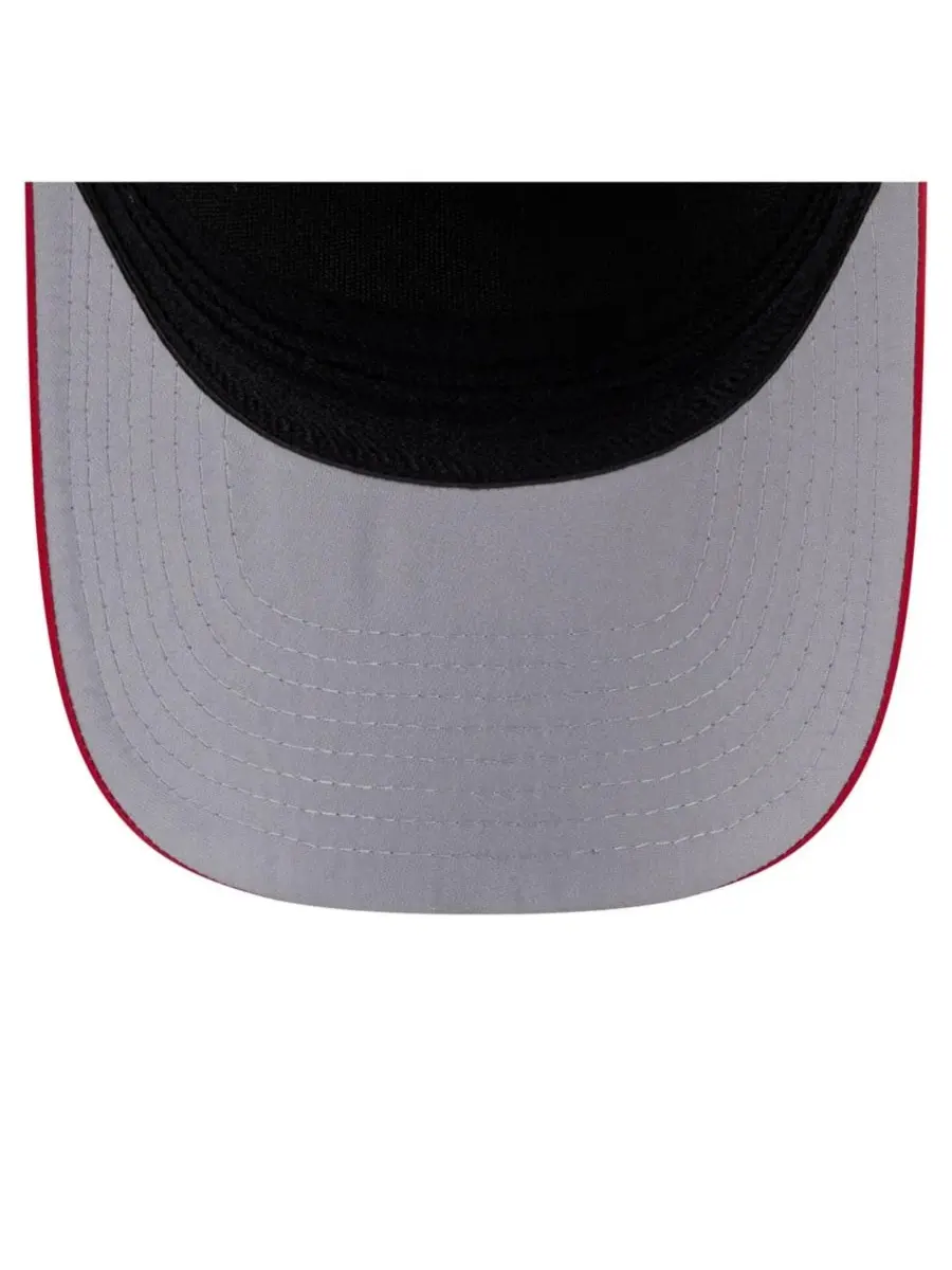 Кепка с изогнутым козырьком M-Crown A-Frame 39THIRTY Flex Hat New Era — изображение 5 из 5, темно-синий красный
