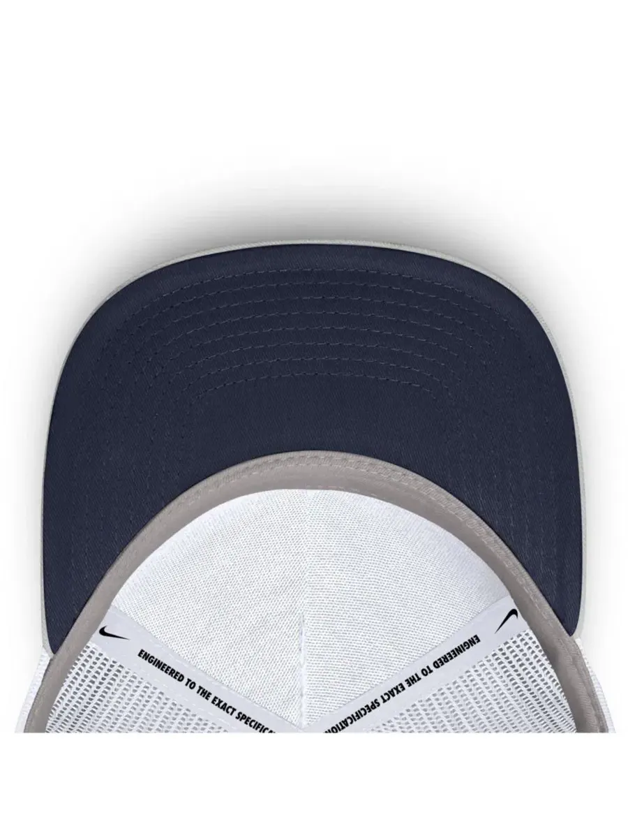 Кепка Nike Legacy Basketball Rise Trucker — изображение 5 из 5, серый белый