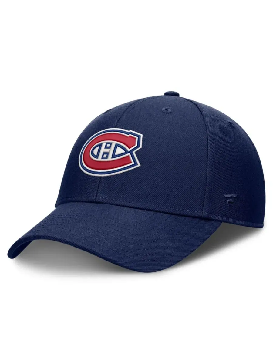 Кепка с вышивкой логотипа Montreal Canadiens Fanatics