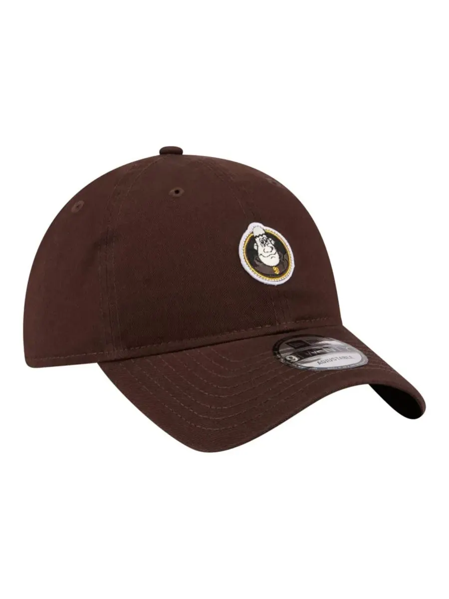 Кепка New Era с вышитым принтом маскота San Diego Padres — изображение 3 из 5, коричневый