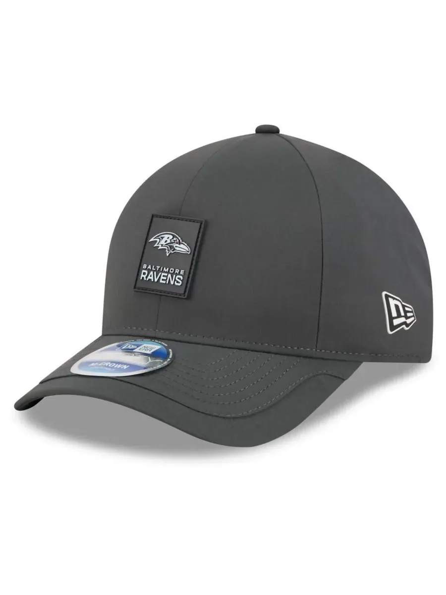 New Era Мужская кепка 9FORTY M-Crown с регулируемой высотой, угольного цвета, с символикой