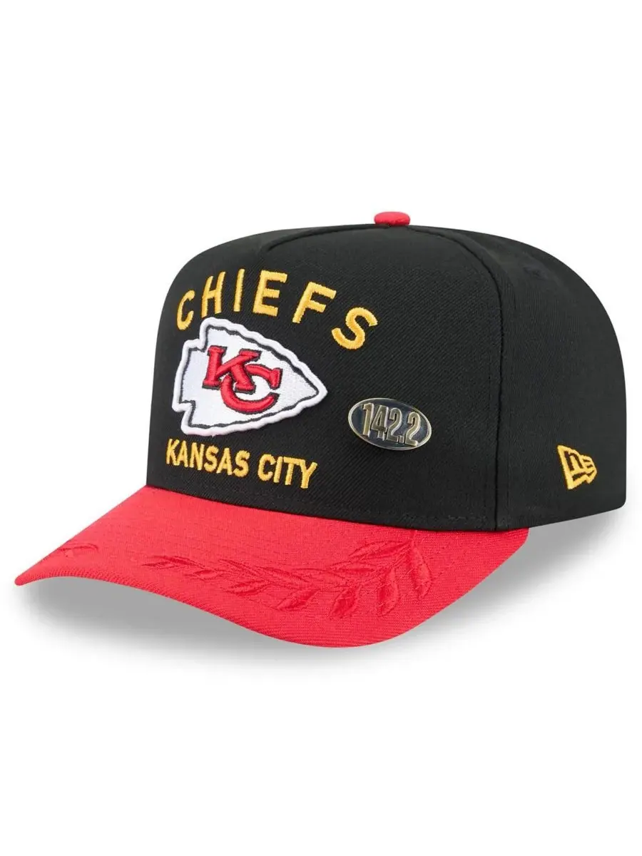 New Era Мужская кепка Kansas City Chiefs 2025 NFL Draft On Stage A-Frame 59FIFTY