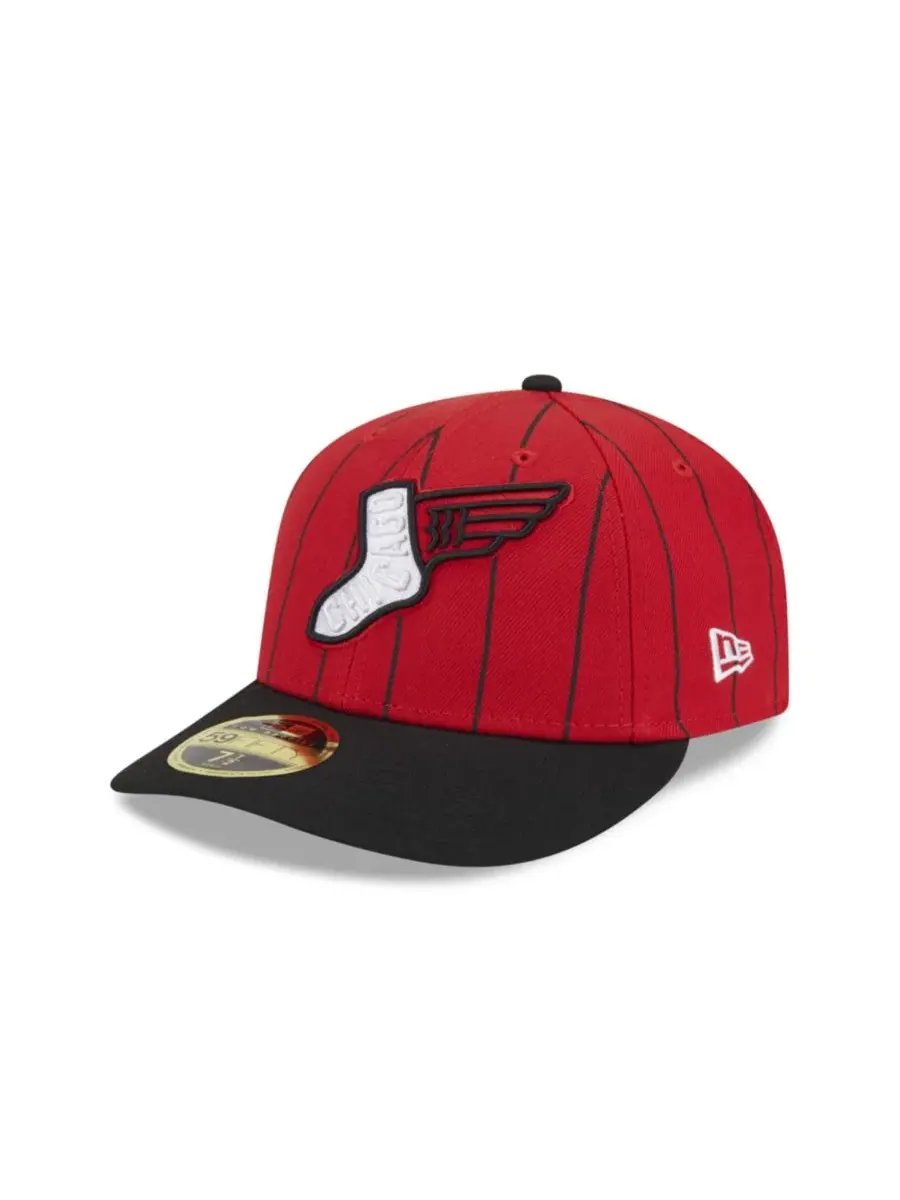 New Era Мужская черная бейсболка Chicago White Sox 2025 City Connect Low Profile 59FIFTY Fitted Hat