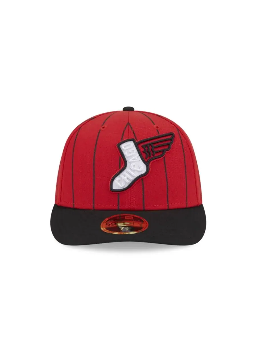New Era Мужская черная бейсболка Chicago White Sox 2025 City Connect Low Profile 59FIFTY Fitted Hat — изображение 6 из 7