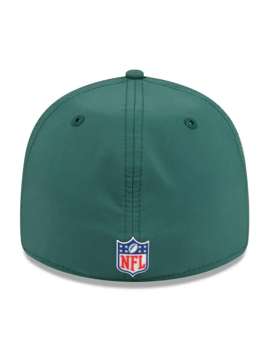 New Era Мужская зеленая кепка Green Bay Packers 2025 Sideline Retro Crown 59FIFTY Fitted Hat — изображение 2 из 5, зеленый