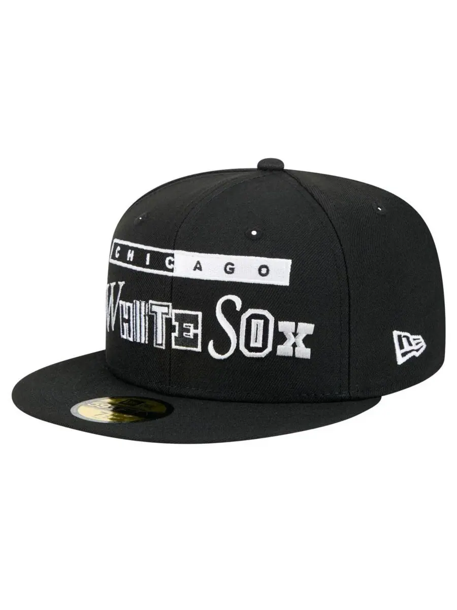 New Era Мужская черная бейсболка Chicago White Sox Ransom 59FIFTY