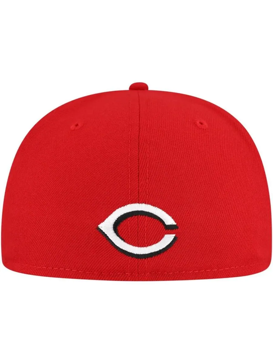 New Era Мужская красная бейсболка Cincinnati Reds Ransom 59FIFTY — изображение 3 из 5, красный