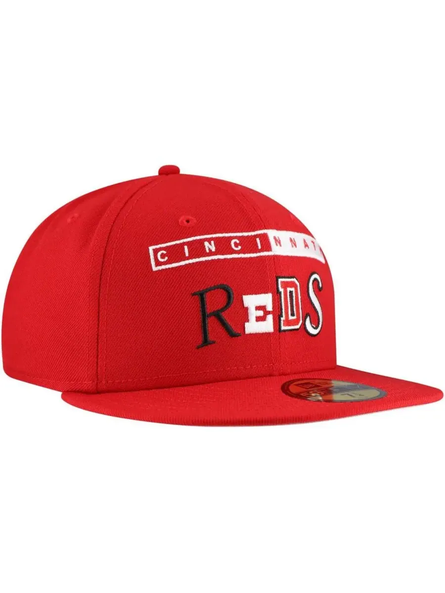 New Era Мужская красная бейсболка Cincinnati Reds Ransom 59FIFTY — изображение 4 из 5, красный