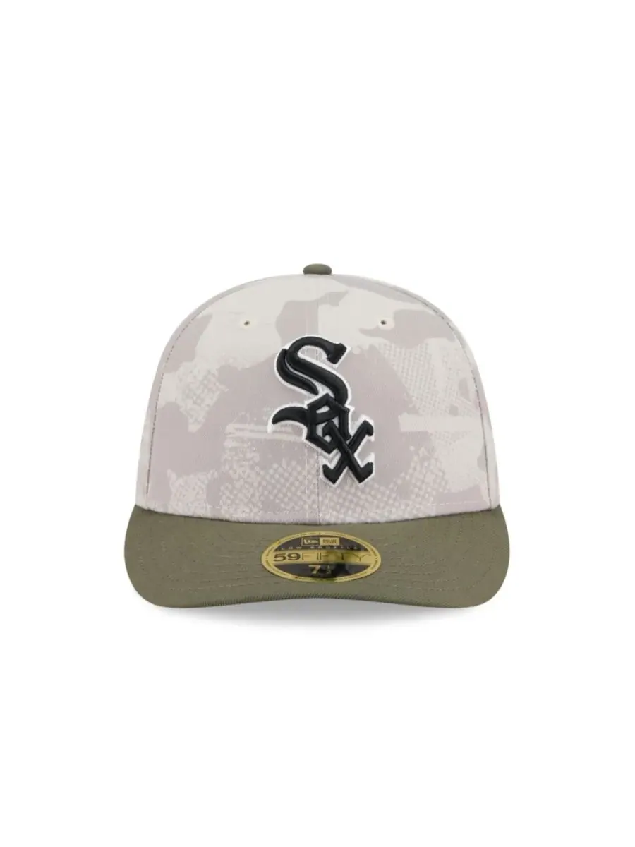 New Era Мужская бейсболка Chicago White Sox 2025 Armed Forces Day Low Profile 59FIFTY — изображение 4 из 7
