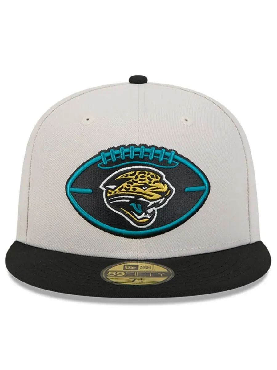 New Era Мужская бейсболка Jacksonville Jaguars 2024 Sideline Historic 59FIFTY, цвет 1 — изображение 3 из 4