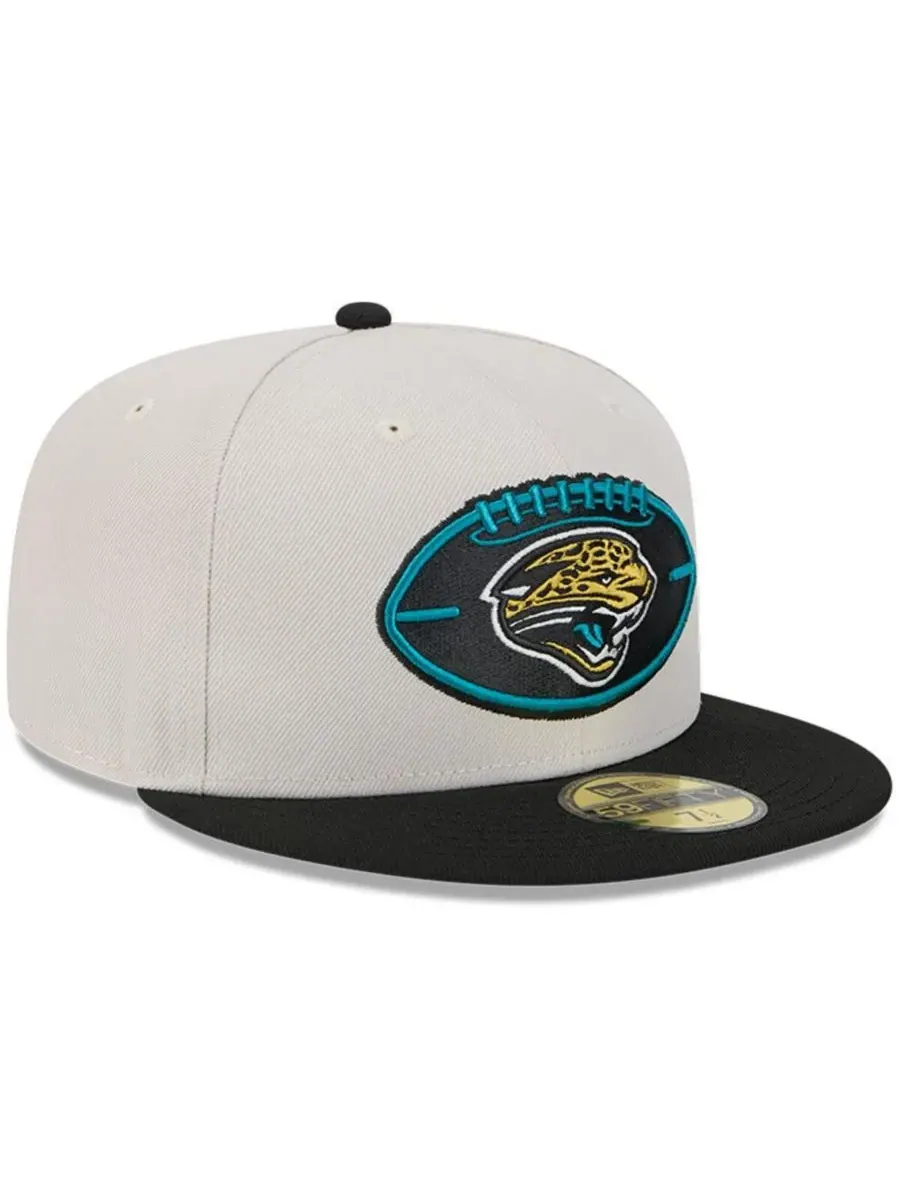 New Era Мужская бейсболка Jacksonville Jaguars 2024 Sideline Historic 59FIFTY, цвет 1 — изображение 4 из 4